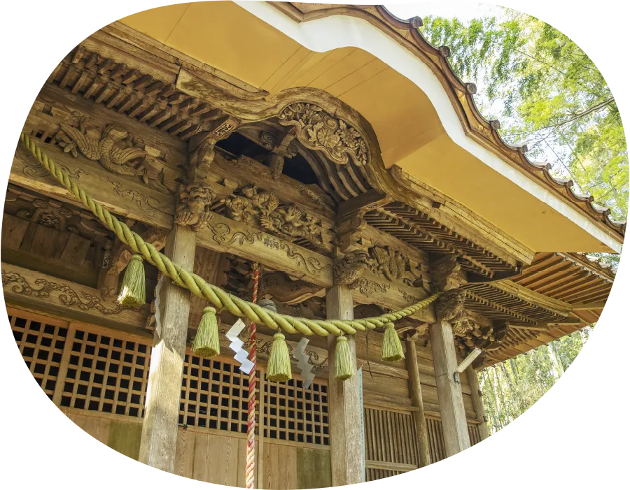 鳥居に一礼